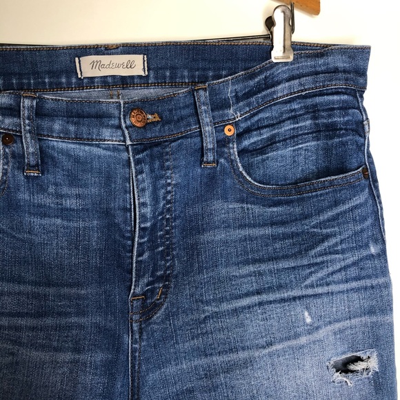 Madewell 9” High Rise Skinny Denim Jeans - Picture 5 of 16